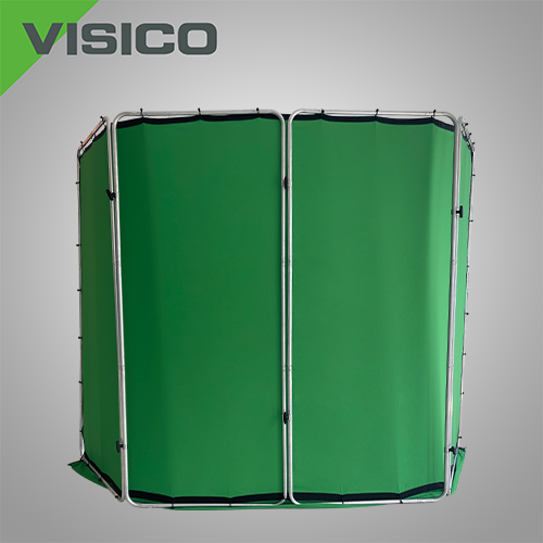 Visico sklopiva green screen (chroma key) pozadina LP-400 2.4x4m - 3